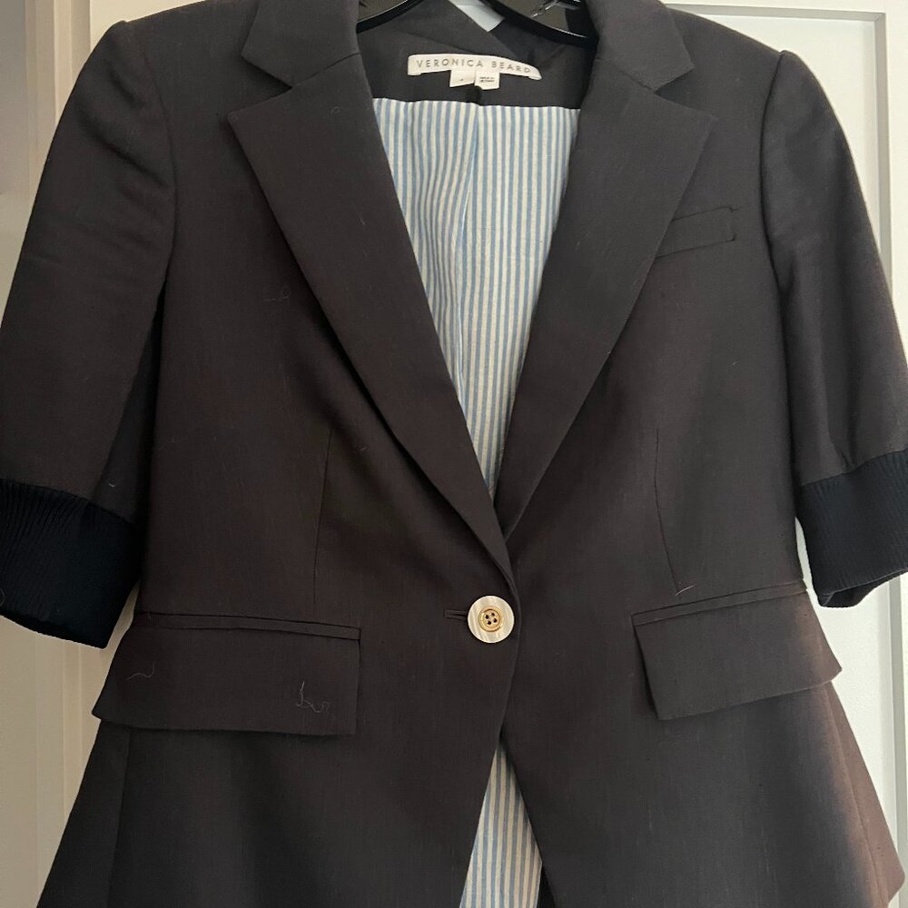 Veronica Beard Navy Blue Blazer